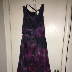 NWT Purple Tie Died Semi-formal Dress